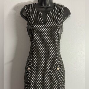 Karl Lagerfeld Black and White Dress